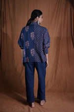 Patchwork Shirt : Indigo