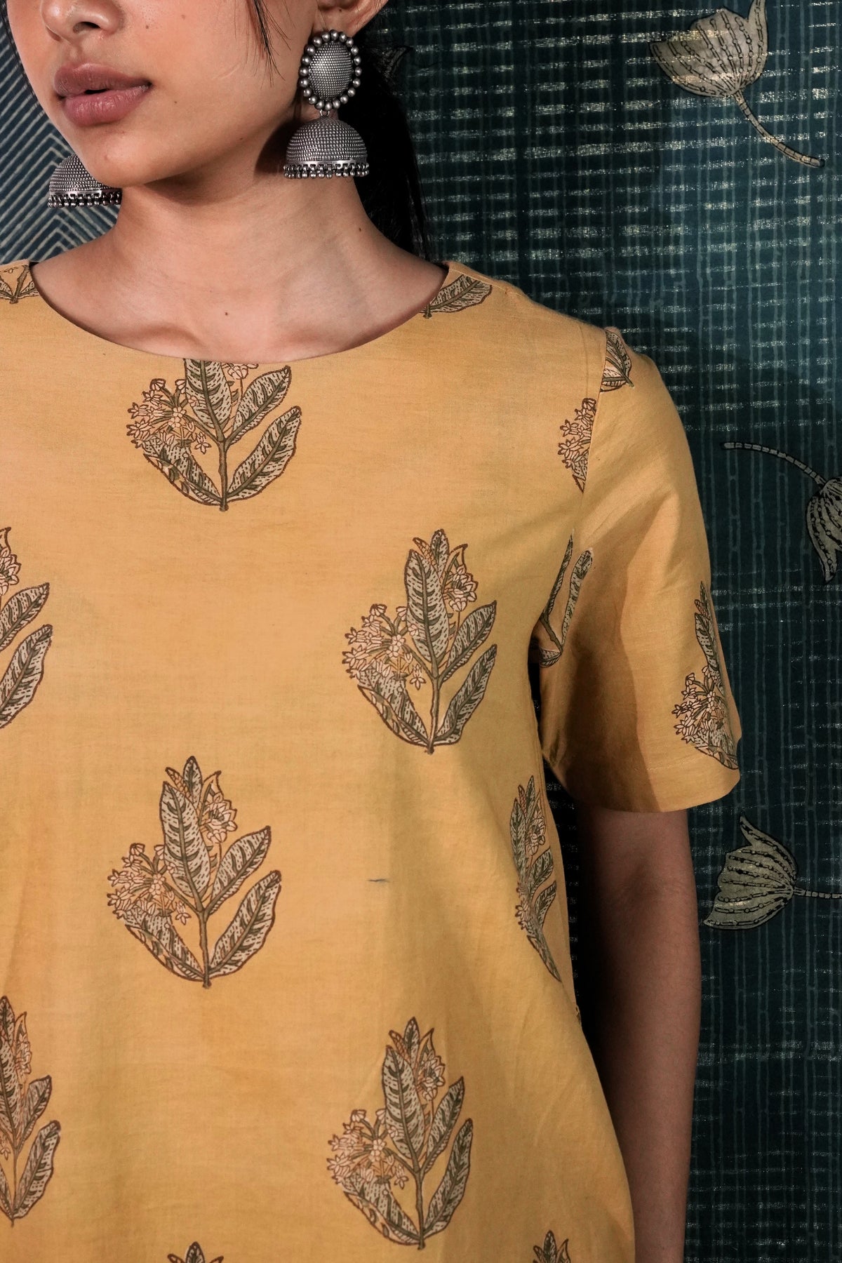 Basant A-line Short Kurta