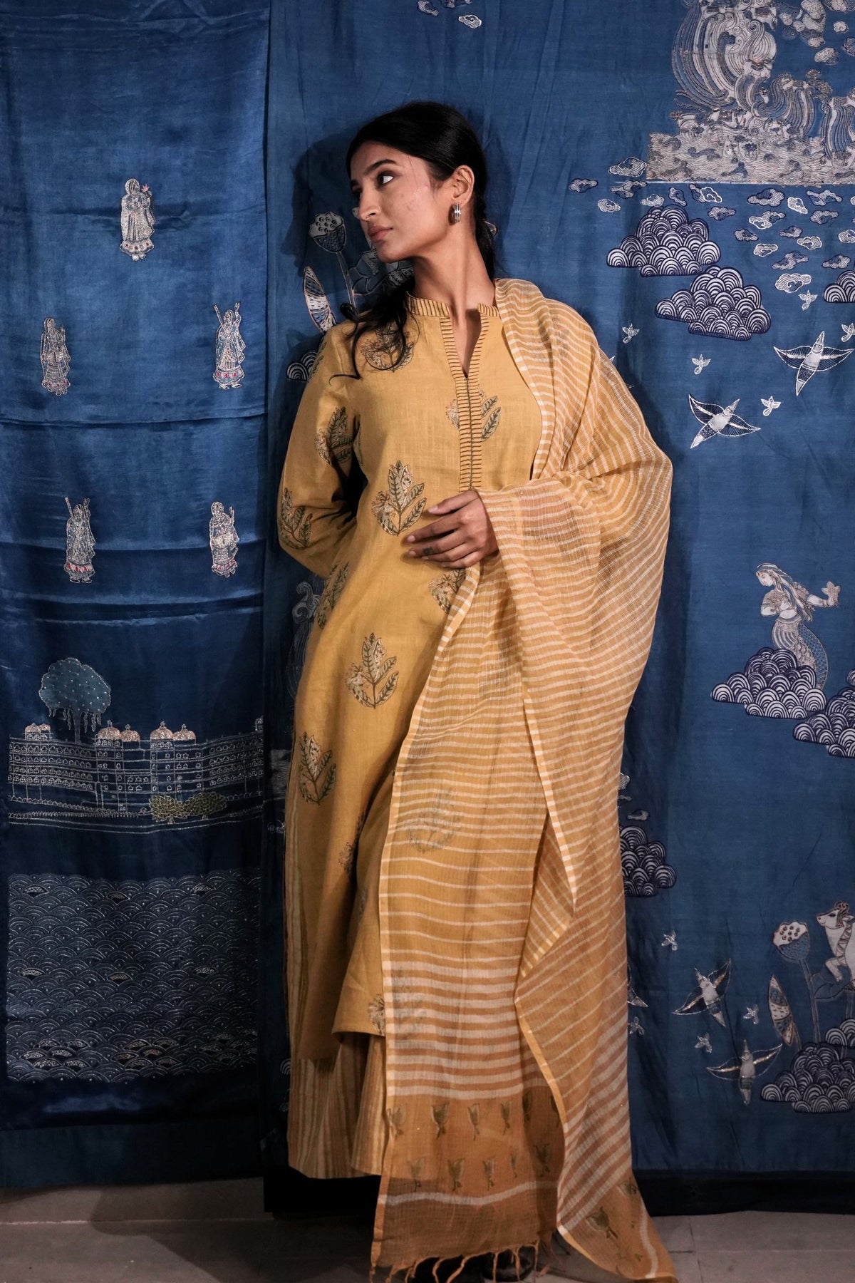 Basant Dhaari Dupatta