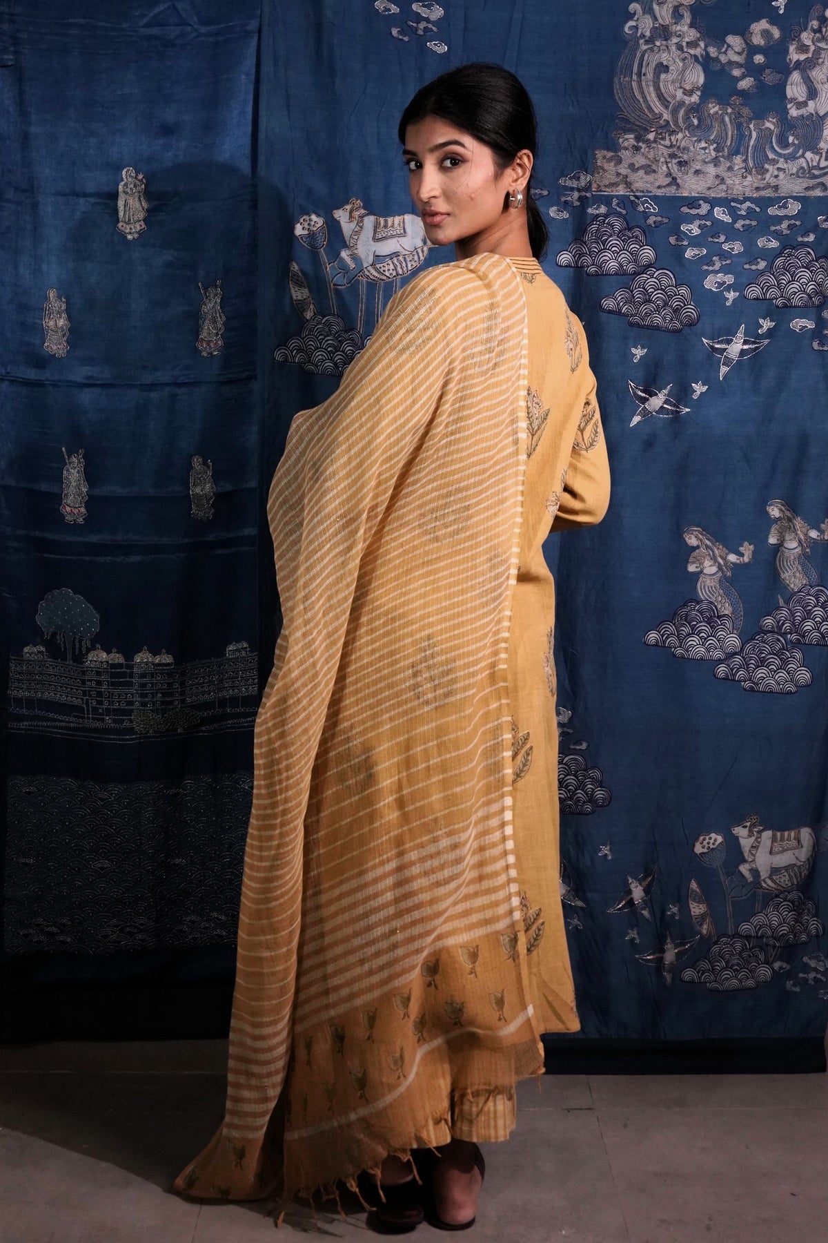 Basant Dhaari Dupatta