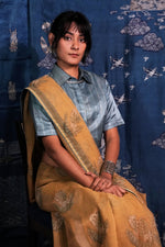 Basant Aakda Saree