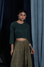 EcoCouture Blouse - Green