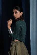 EcoCouture Blouse - Green