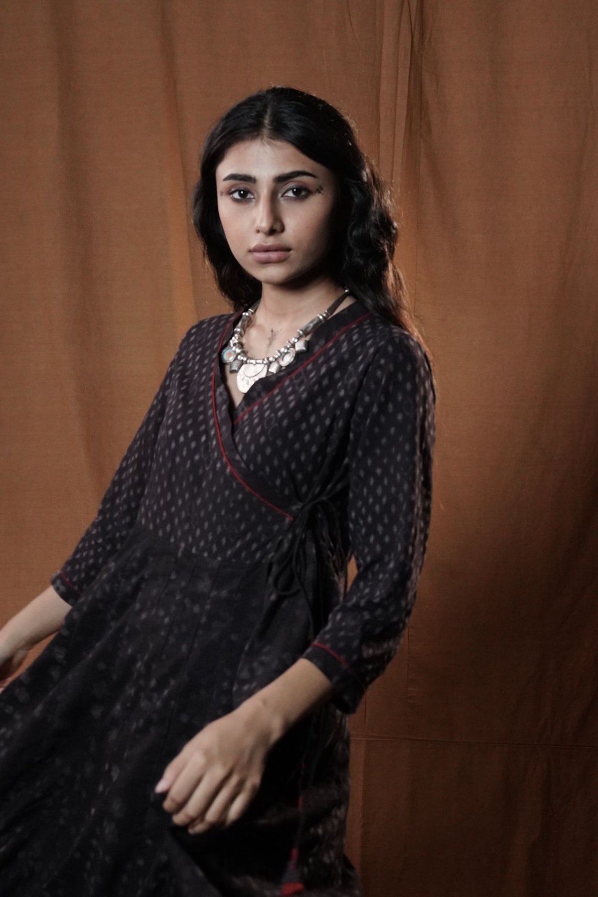 EcoCouture Angarkha - Black