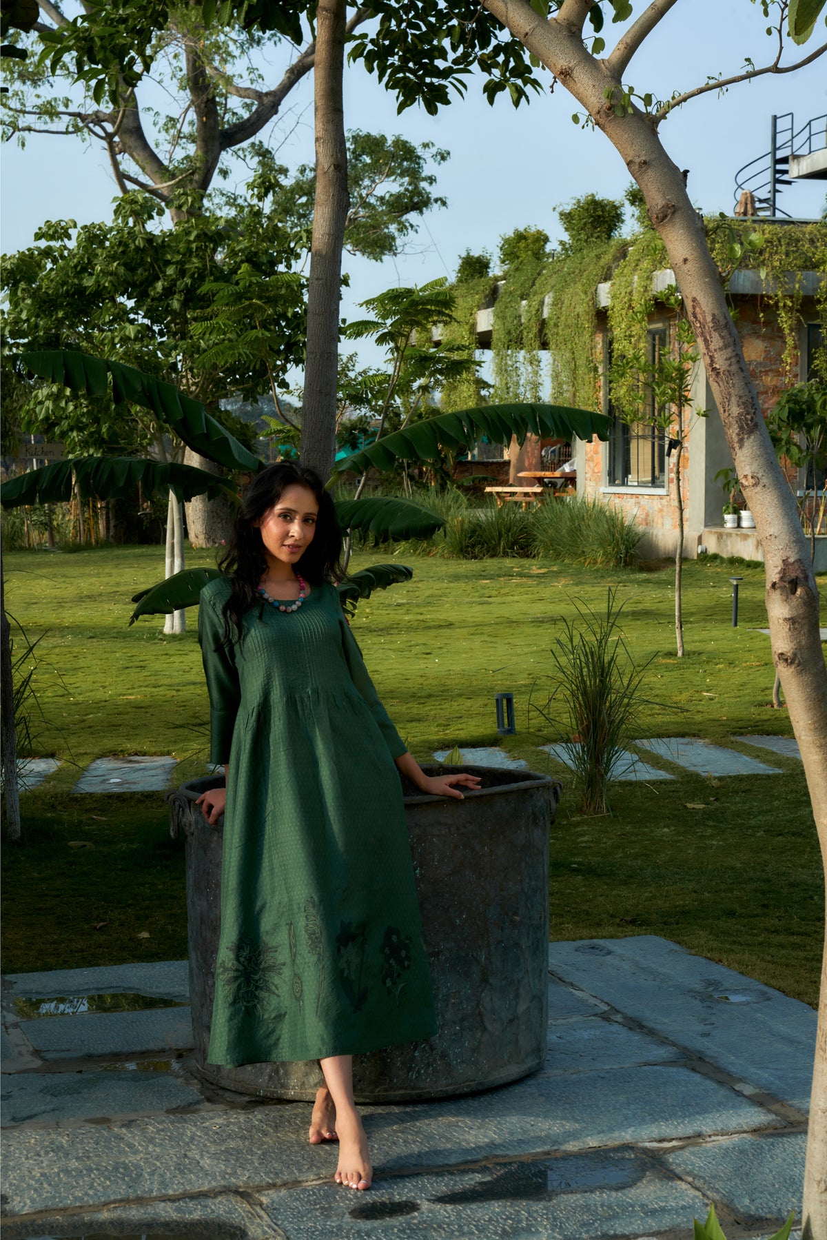 Mulberry Rain Dress