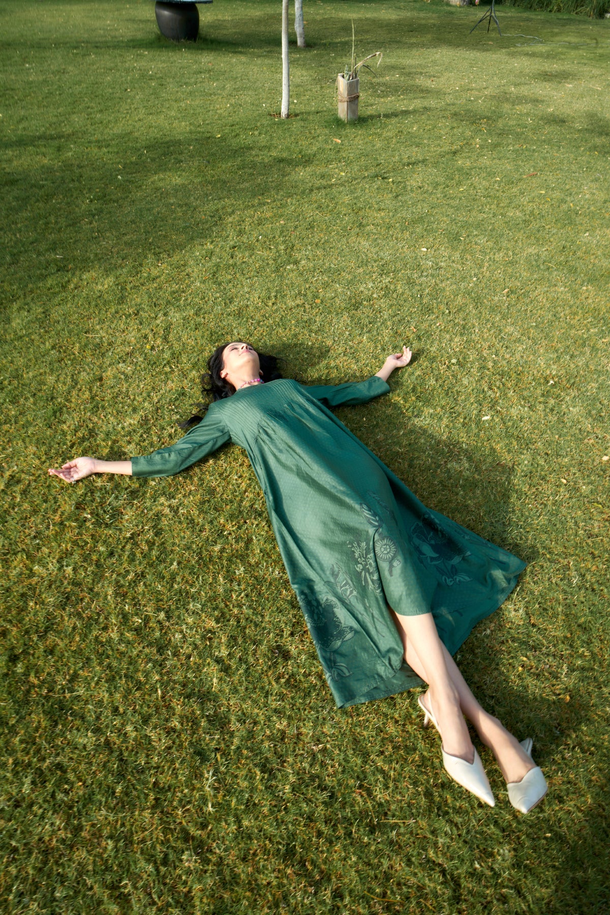 Mulberry Rain Dress